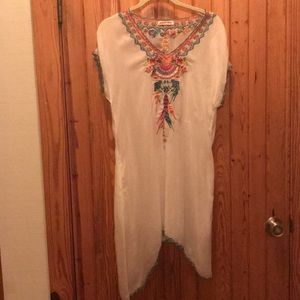 Johnny Was  white Dress